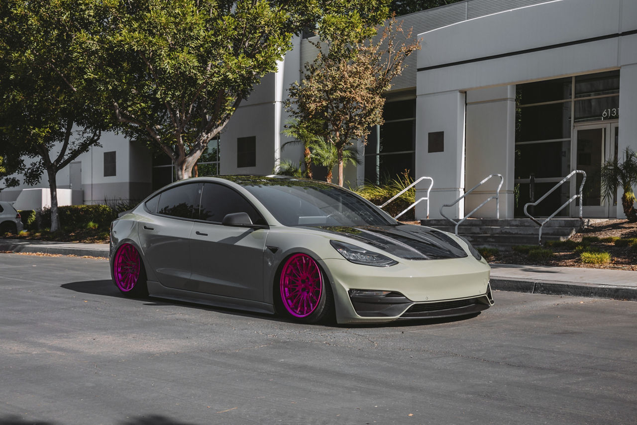 Bagged tesla deals model 3